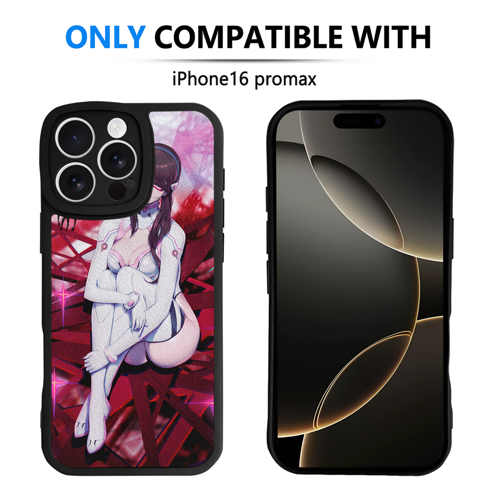 （画像用） EVA 新世紀エヴァンゲリオン 【iPhone 16シリーズ対応】シリコンスマホケース（レザー調） 材質：シリコン